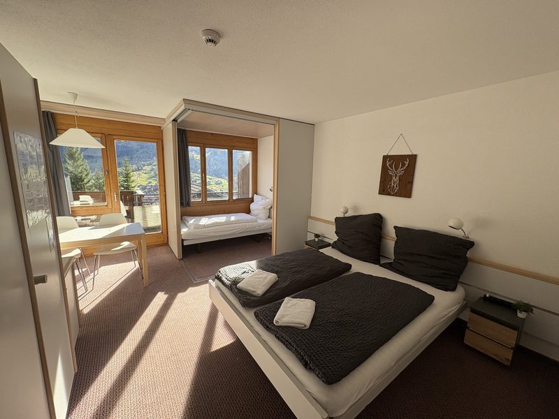 Camera a 5 letti vista Eiger, 3° piano – 1